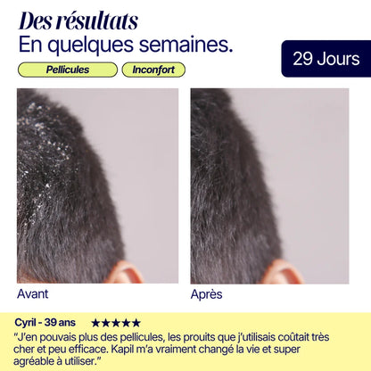 SHAMPOING SOLIDE ANTI-PELLICULAIRE · CHEVEUX & BARBE
