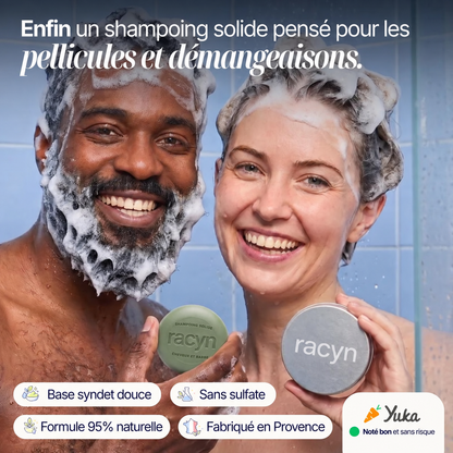 SHAMPOING SOLIDE ANTI-PELLICULAIRE · CHEVEUX & BARBE
